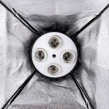 Постійний студійне світло 60 х 90 см на 4 лампи Е27 Prolighting + Стійка 2.2 м, фото 3