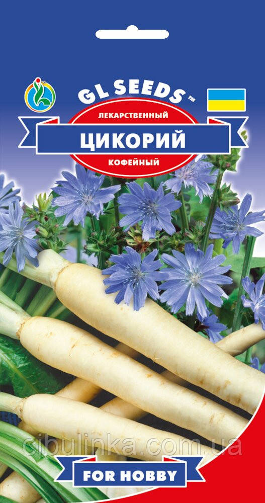 GL Seeds. Насіння Цикорій Лікарський. 0.25г, фото 1
