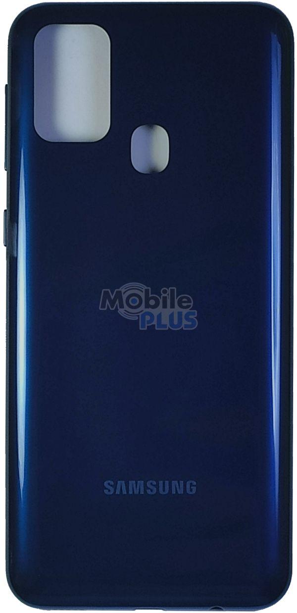 Батарейна кришка для Samsung M315 Galaxy M31 Blue, фото 1