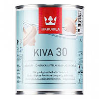 TIKKURILA KIVA 30 полуматовый лак для мебели ЕР 0,9 л