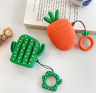 Чохол для AirPods Кактус