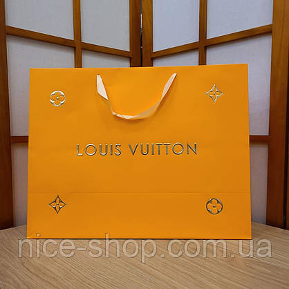 Подарунковий пакет Louis Vuitton,горизонт super maxi, фото 5