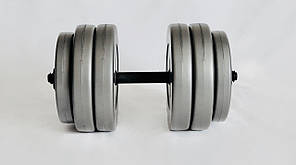 Гантель 25кг GREY AS