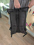 Рюкзак Roll Top / Рюкзак чоловічий - жіночий / Рюкзак для Ноутбука / Рюкзак чоловічий чорний / рюкзак міський, фото 4