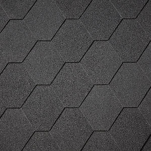 Бітумна черепиця Айко (IKO) ArmourShield Black Чорна
