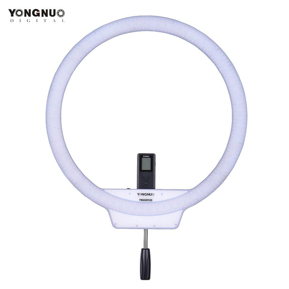 Студийный LED осветитель Yongnuo YN608 RGB 3200-5500K - фото 1 - id-p1318507697