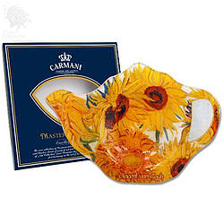 Підставка під чайний пакетик Ван Гога Соняшники, 14х10 см