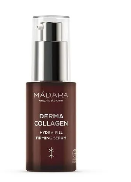 Сироватка для додання шкірі пружності Derma Collagen Hydra-Fill  Мádara,30 мл