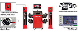 Стенд розвал-сходження 3-D, проїзний, 4 камери Hawkeye ELITE® і ПЗ WinAlign®