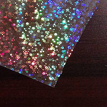 Плівка для гарячого тиснення Голограма срібло Ширина 64 см, довжина 100 м