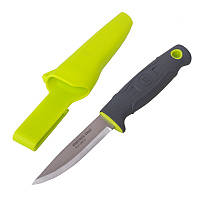 Нож шведский двухкомпонентная ручка зеленый чехол 220 мм My Garden (254-1-GREEN)