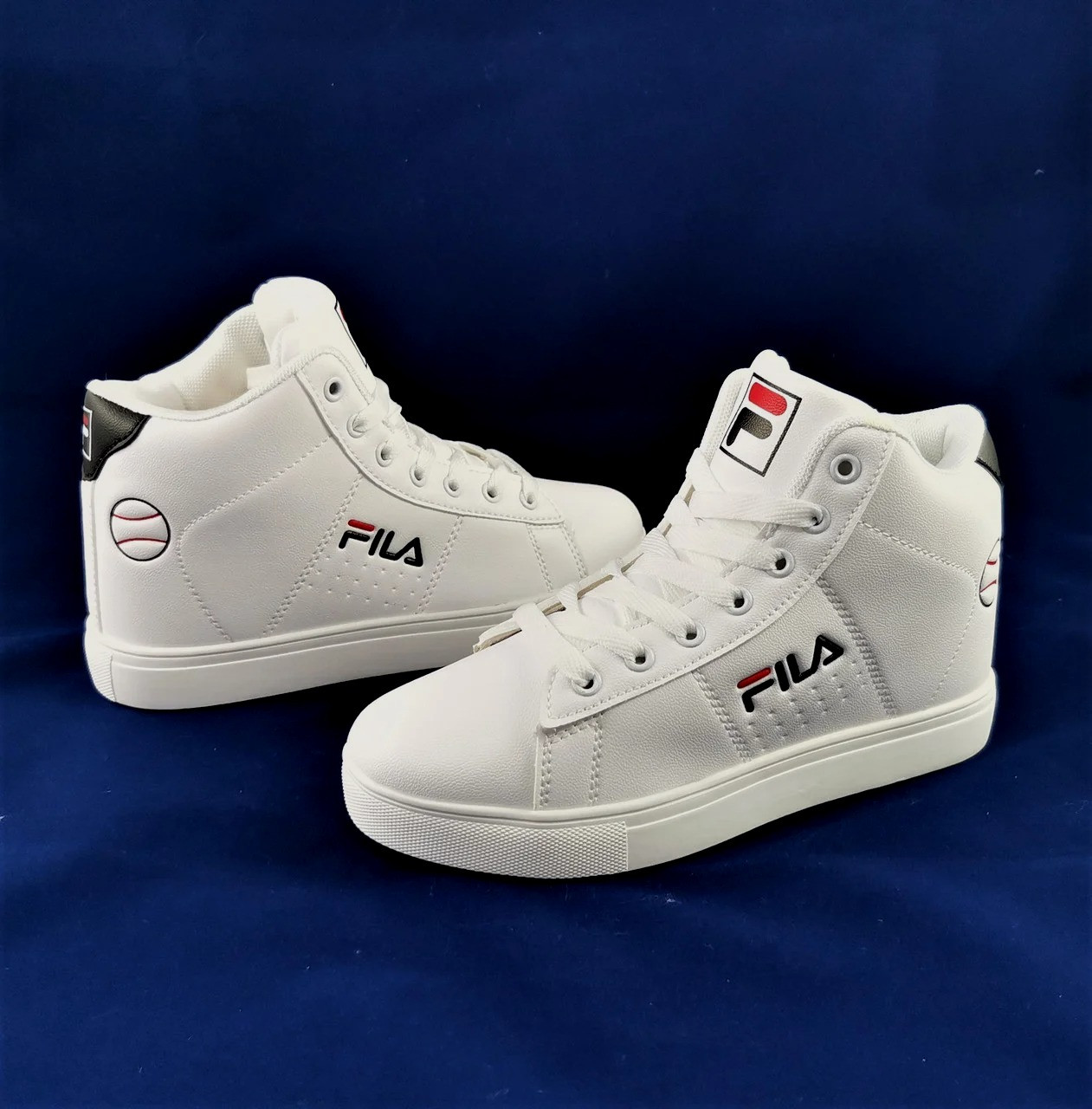 Купить Женские Кроссовки Fila White Высокие Белые Фила 36,39 размеры ...