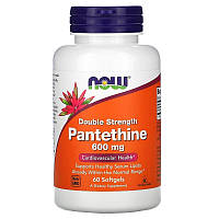 Пантетин, 300 мг, Now Foods,  60 капсул