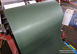 Профнастил матовий ЗЕЛЕНИЙ, RAL6005, матовий профлист зеленого кольору для забору і даху, фото 6
