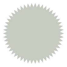 Лейбли для рельєфних печаток срібні (50 шт.)