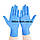 Рукавички нітрил вініл Gloves без пудри, розмір L ( 100 шт в упаковці), фото 3