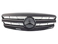 Решетка радиатора на Mercedes S-Class W221 2005-2009 год CL-Look ( Черная )