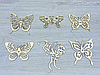 Декоративна дерев'яна фігурка метелик з фанери (форма №2) (2249), фото 2