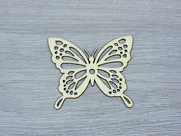 Дерев'яні метелики для декору (форма №3) (2250)