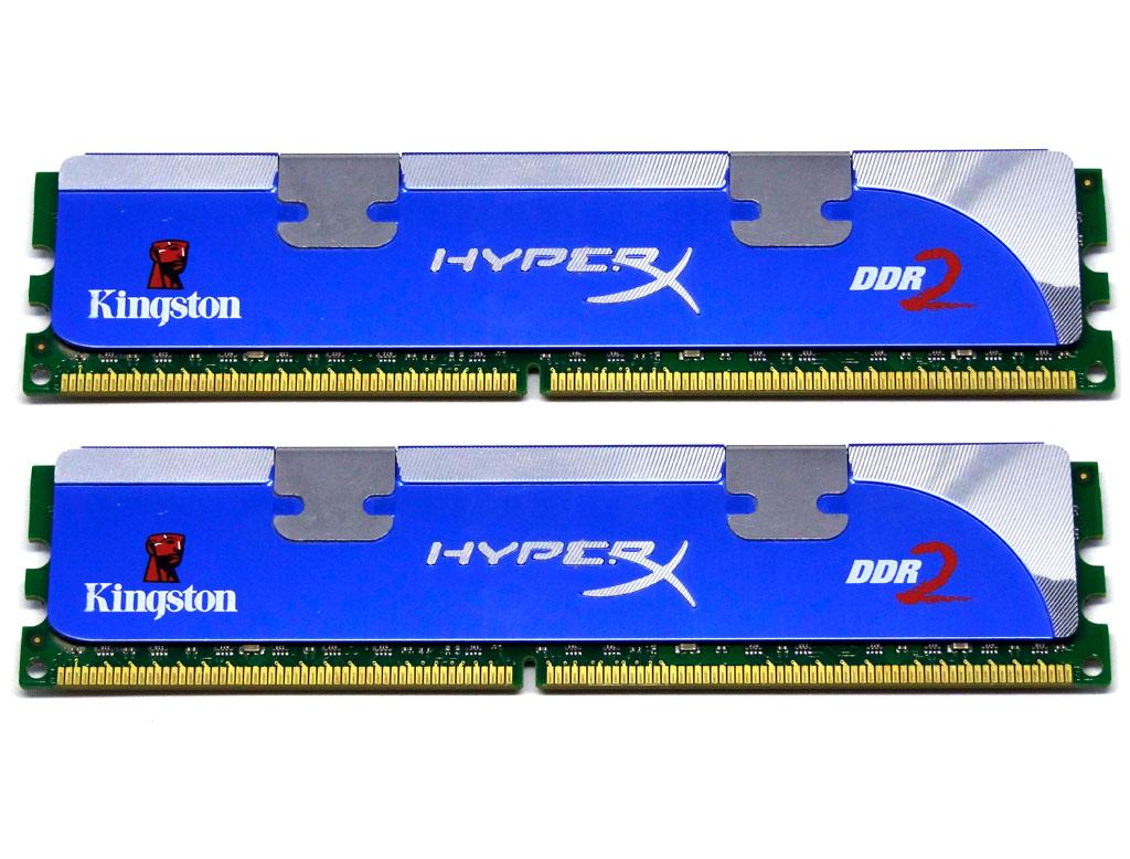 DDR2 4GB (2x2Gb) 1066 MHz (PC2-8500) CL5 Kingston HyperX KHX8500D2/2G