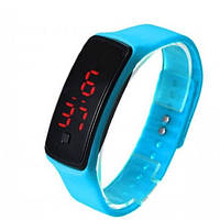Наручний LED-годинник браслет DSC 612 Синій
