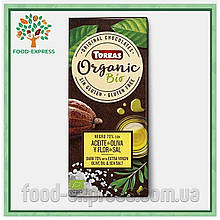 Шоколад Оливкова олія та морська сіль Torras Organic, 100г