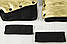 Муфта рукавички роздільні, на коляску / санки, облягаючі, для рук, чорний фліс (колір - золотий), фото 4