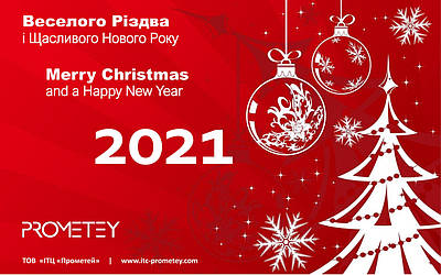 С Новым 2021 годом и Рождеством Христовым!