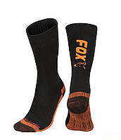 Термо-шкарпетки Fox Collection Black Orange Thermolite long Sock