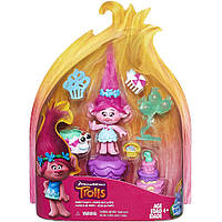 Игровой набор "Тролли" "Вечеринка Розочки" Trolls, Poppy's Party. Hasbro (B7351). Оригинал