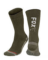 Термо-шкарпетки Fox Collection Green Silver Thermolite long Sock