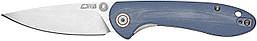 Ніж CJRB Feldspar Small, G10, gray blue