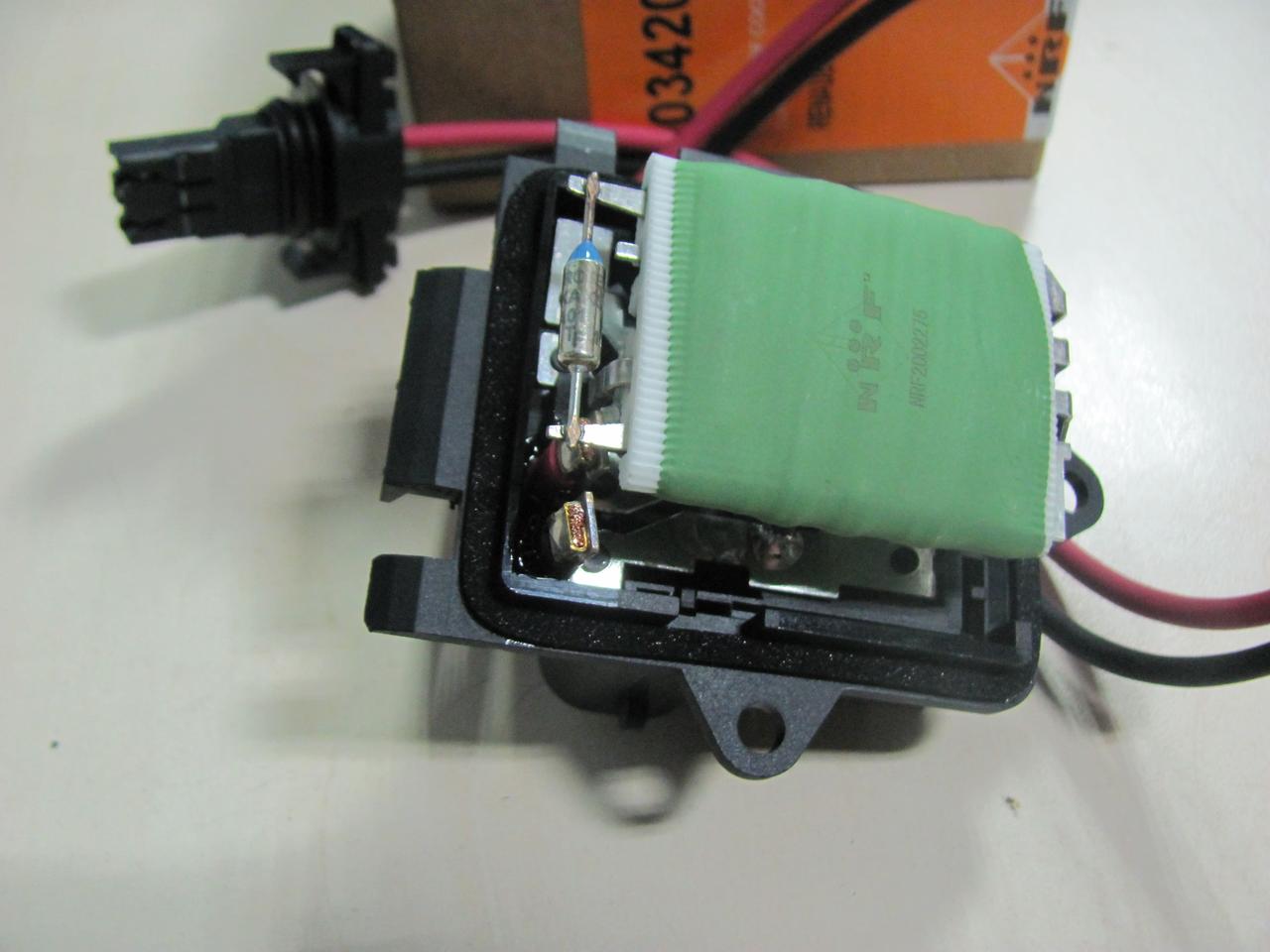 Реостат опалювача Renault Trafic | Opel Vivaro | Nissan Primastar | +AC | NRF 342054, фото 1