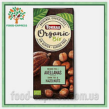 Шоколад 70% какао с фундуком Torras Organic, 100г