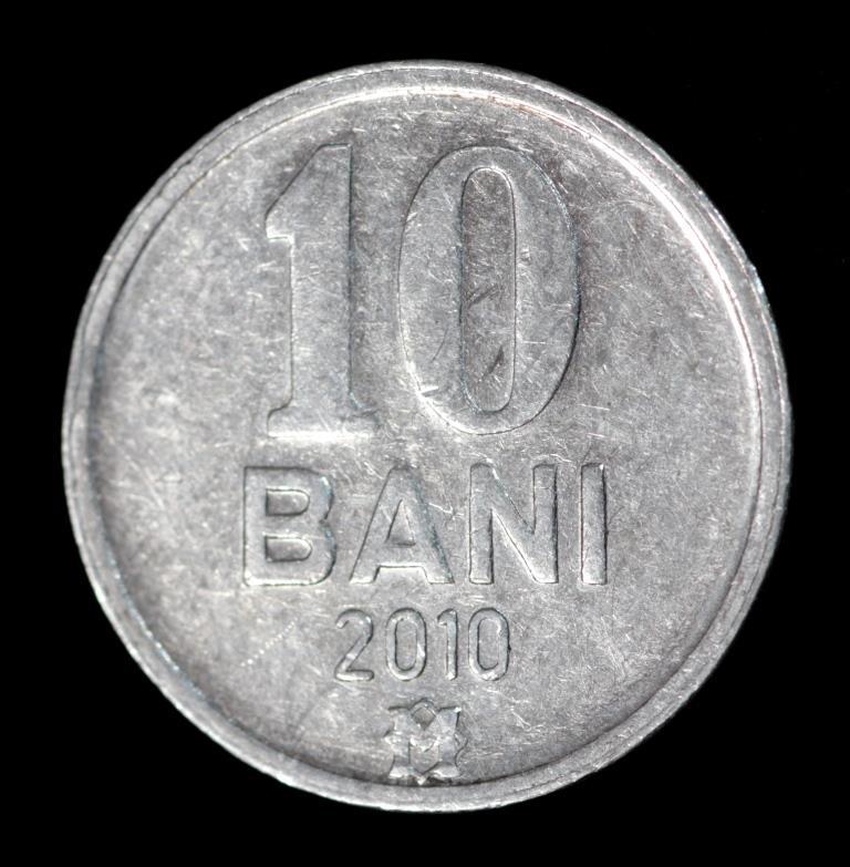 Монета Молдови 10 леїв 2018 р. "25 років національній валюті."