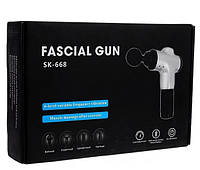 Масажер пістолет Fascial Gun SK-668, фото 4