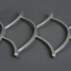 Просечно-витожний лист сталевий TC MR150/60x4x4/1250x2000 MR SUPINA