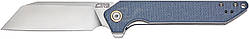 Ніж CJRB Rampart, G10 gray blue