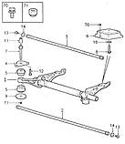 Подушка задньої балки "сайлентблок" Samand (Саманд) SASIC (Франція), фото 4