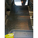 Поліуретанові (автогум) килимки в салон Volkswagen T5 Multivan / Фольксваген Т5 Мультиван 2010- (2-й ряд), фото 4