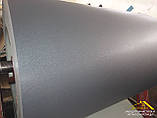 Матовий метал сірого кольору RAL 7024, лист гладкий темно-сірого кольору матовий, купити гладкий лист кольору графіт, фото 2