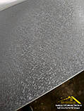 Матовий метал сірого кольору RAL 7024, лист гладкий темно-сірого кольору матовий, купити гладкий лист кольору графіт, фото 8