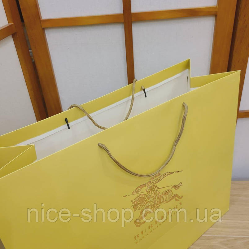 Подарунковий пакет Burberry super mахi, фото 2