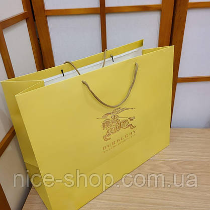 Подарунковий пакет Burberry super mахi, фото 4