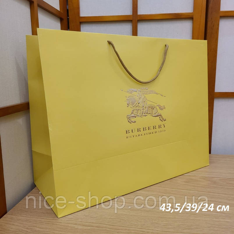 Подарунковий пакет Burberry super mахi, фото 1