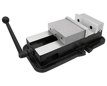 Лещата верстатні прецизійні жорстко-фіксуючі неповоротні QM16200L (NR) тип 3418, фото 1