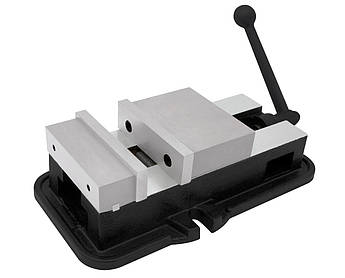 Лещата верстатні прецизійні жорстко-фіксуючі неповоротні QM16200L (NR) тип 3418, фото 2