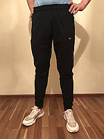 Штаны мужские спортивные Nike на манжете чёрные темно-синие
