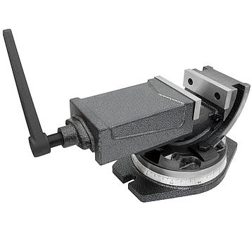 Лещата верстатні прецизійні двооборотні QHK160 (YR-YT-C) тип 3422, фото 2