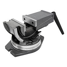 Лещата верстатні прецизійні двооборотні QHK125 (YR-YT-C) тип 3422, фото 3